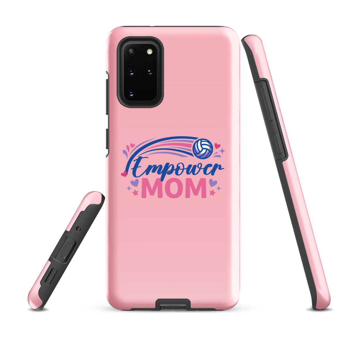 Tough Case for Samsung® | Empower Volleyball Club | Mom Crest Logo