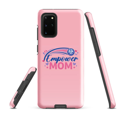 Tough Case for Samsung® | Empower Volleyball Club | Mom Crest Logo