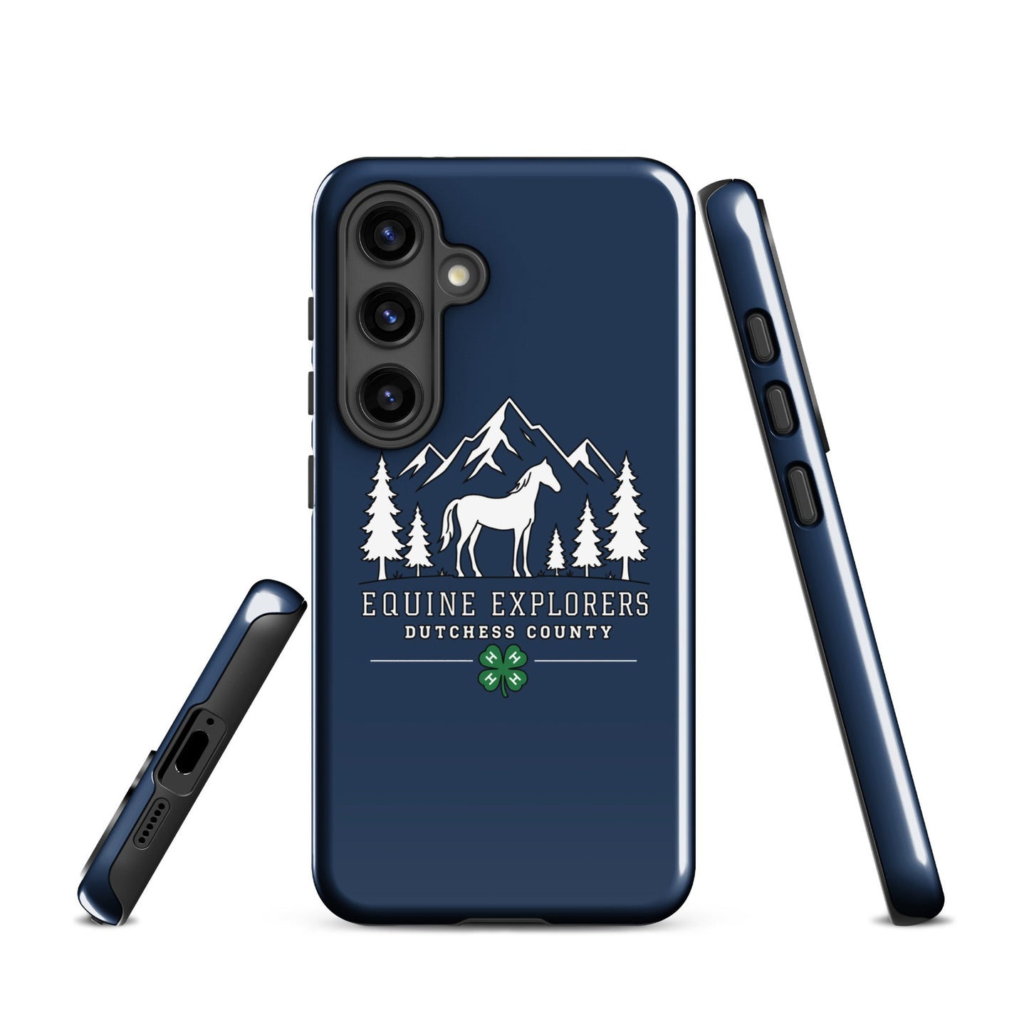 Tough Case for Samsung® | Equine Explorers | Dutchess Crest Trailblazers Logo