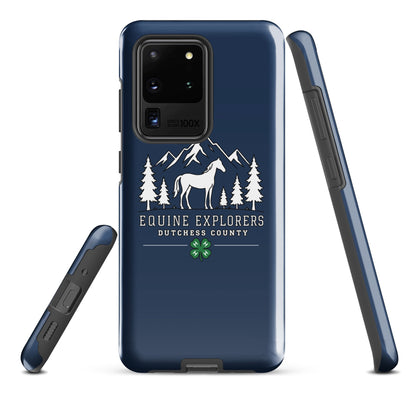 Tough Case for Samsung® | Equine Explorers | Dutchess Crest Trailblazers Logo