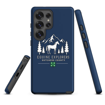 Tough Case for Samsung® | Equine Explorers | Dutchess Crest Trailblazers Logo