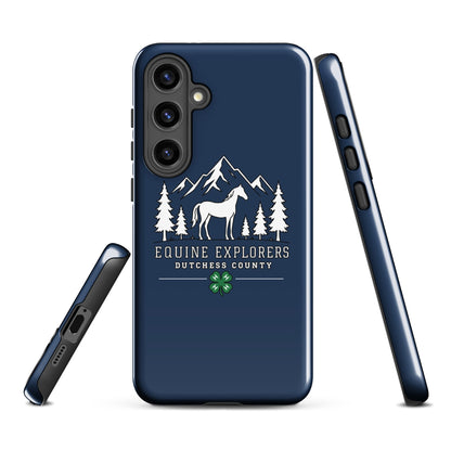 Tough Case for Samsung® | Equine Explorers | Dutchess Crest Trailblazers Logo