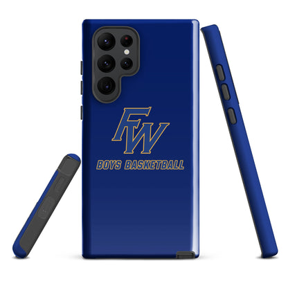 Tough Case for Samsung® | Fayette Ware Boys Basketball | FW Crest Logo
