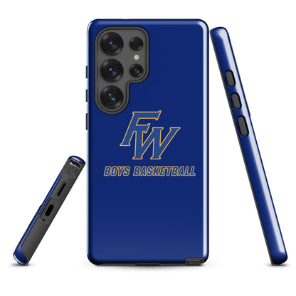 Tough Case for Samsung® | Fayette Ware Boys Basketball | FW Crest Logo