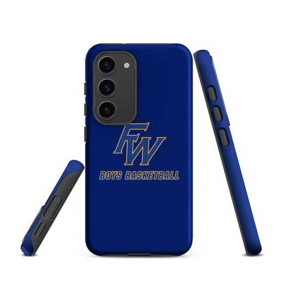 Tough Case for Samsung® | Fayette Ware Boys Basketball | FW Crest Logo