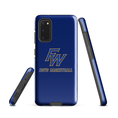 Tough Case for Samsung® | Fayette Ware Boys Basketball | FW Crest Logo