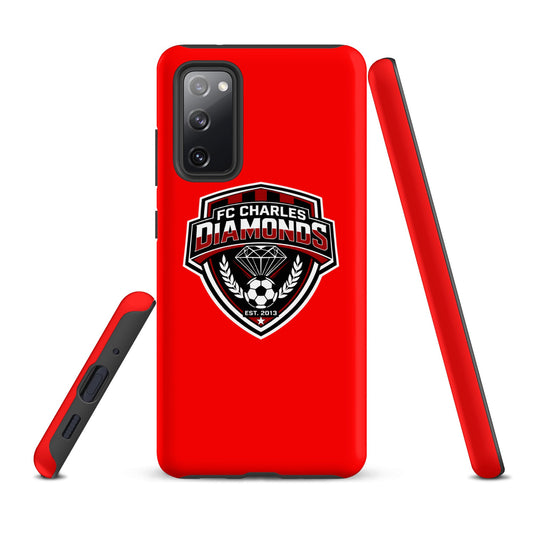 Tough Case for Samsung® | FC Charles: Diamonds | Emblem Logo