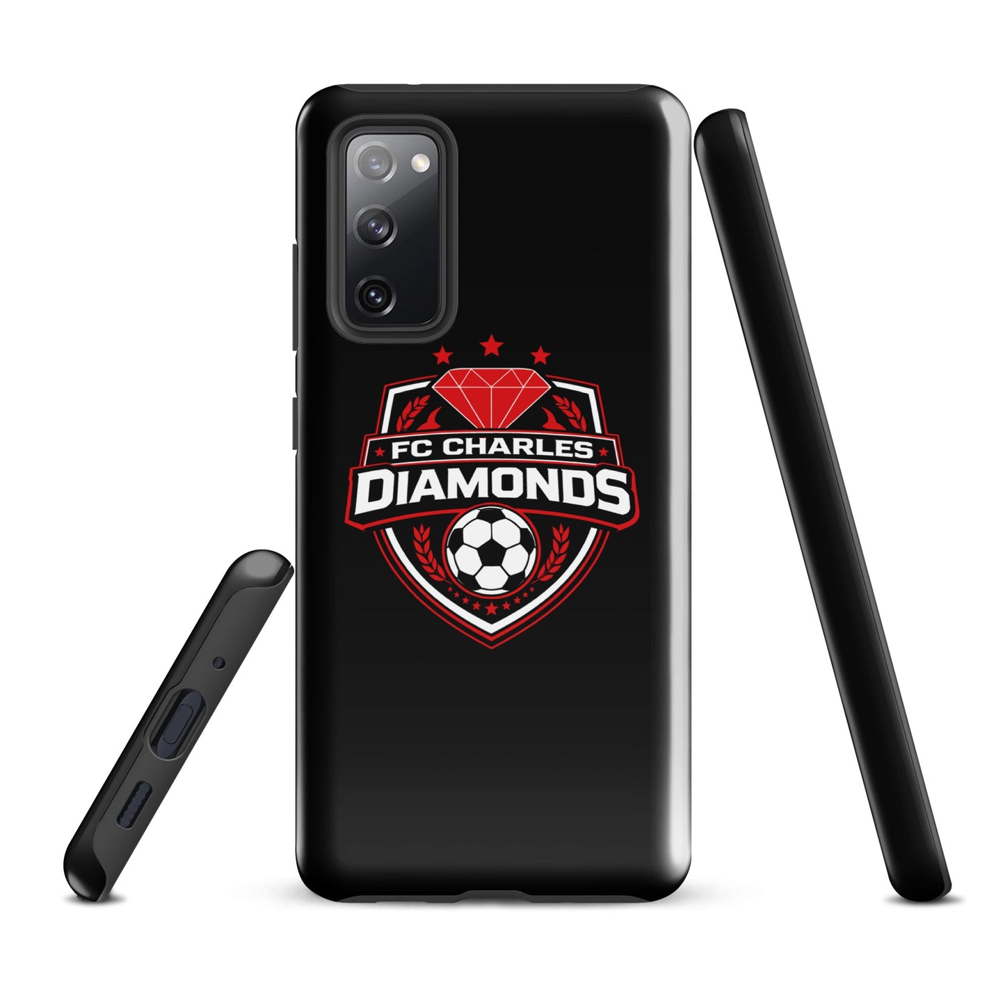 Tough Case for Samsung® | FC Charles: Diamonds | Shield Logo