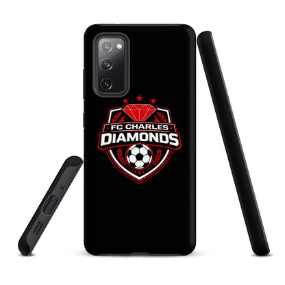 Tough Case for Samsung® | FC Charles: Diamonds | Shield Logo