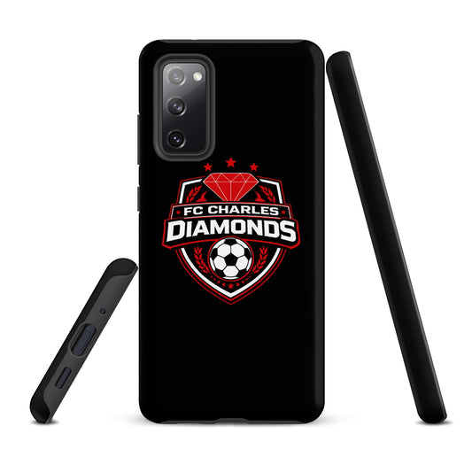 Tough Case for Samsung® | FC Charles: Diamonds | Shield Logo
