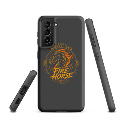 Tough Case for Samsung® | Fire Horse Masters | Crest Logo