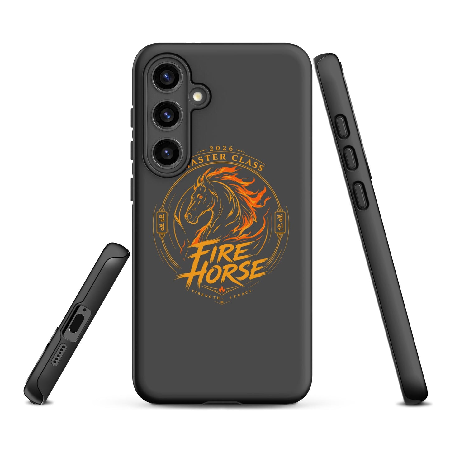 Tough Case for Samsung® | Fire Horse Masters | Crest Logo