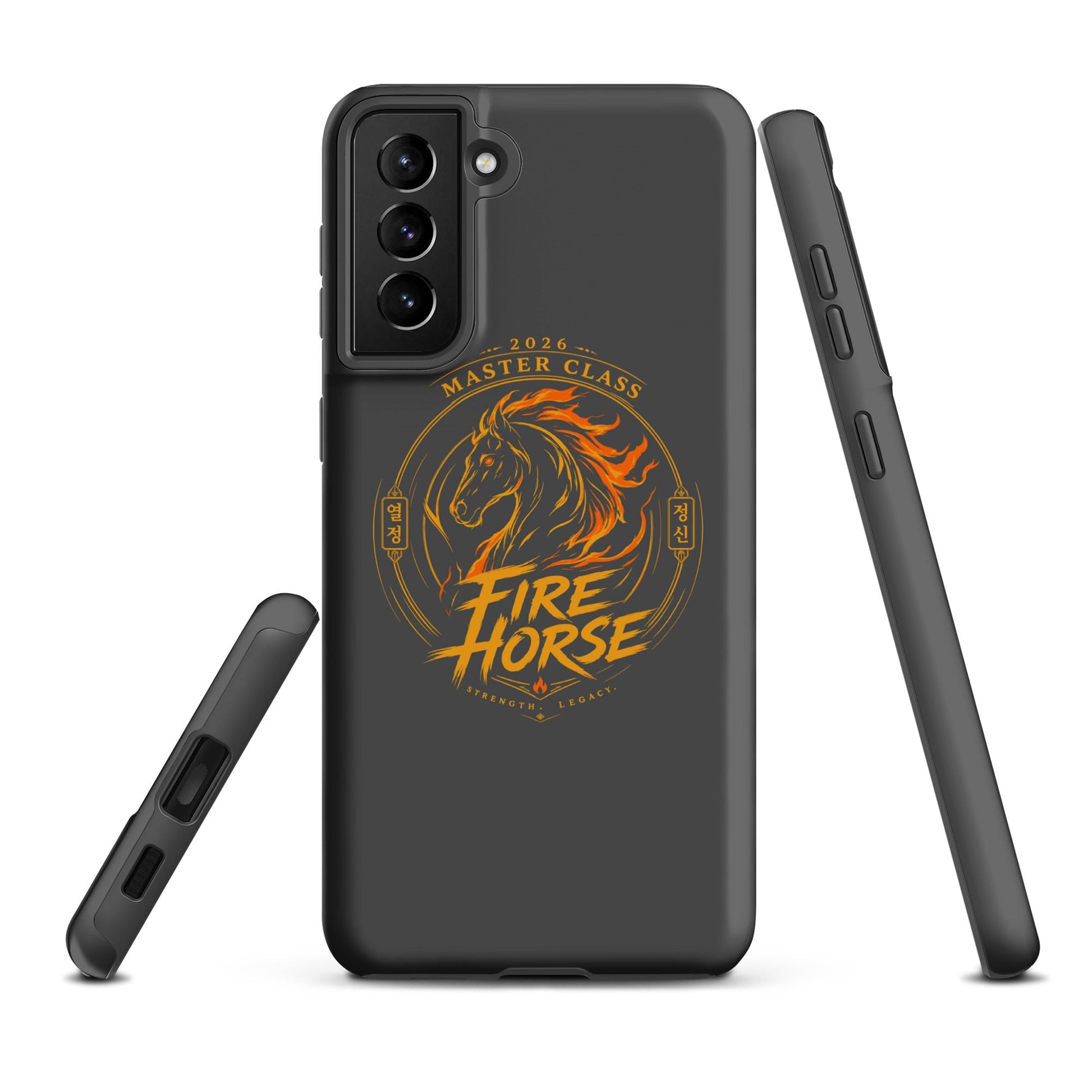 Tough Case for Samsung® | Fire Horse Masters | Crest Logo