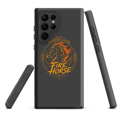 Tough Case for Samsung® | Fire Horse Masters | Crest Logo