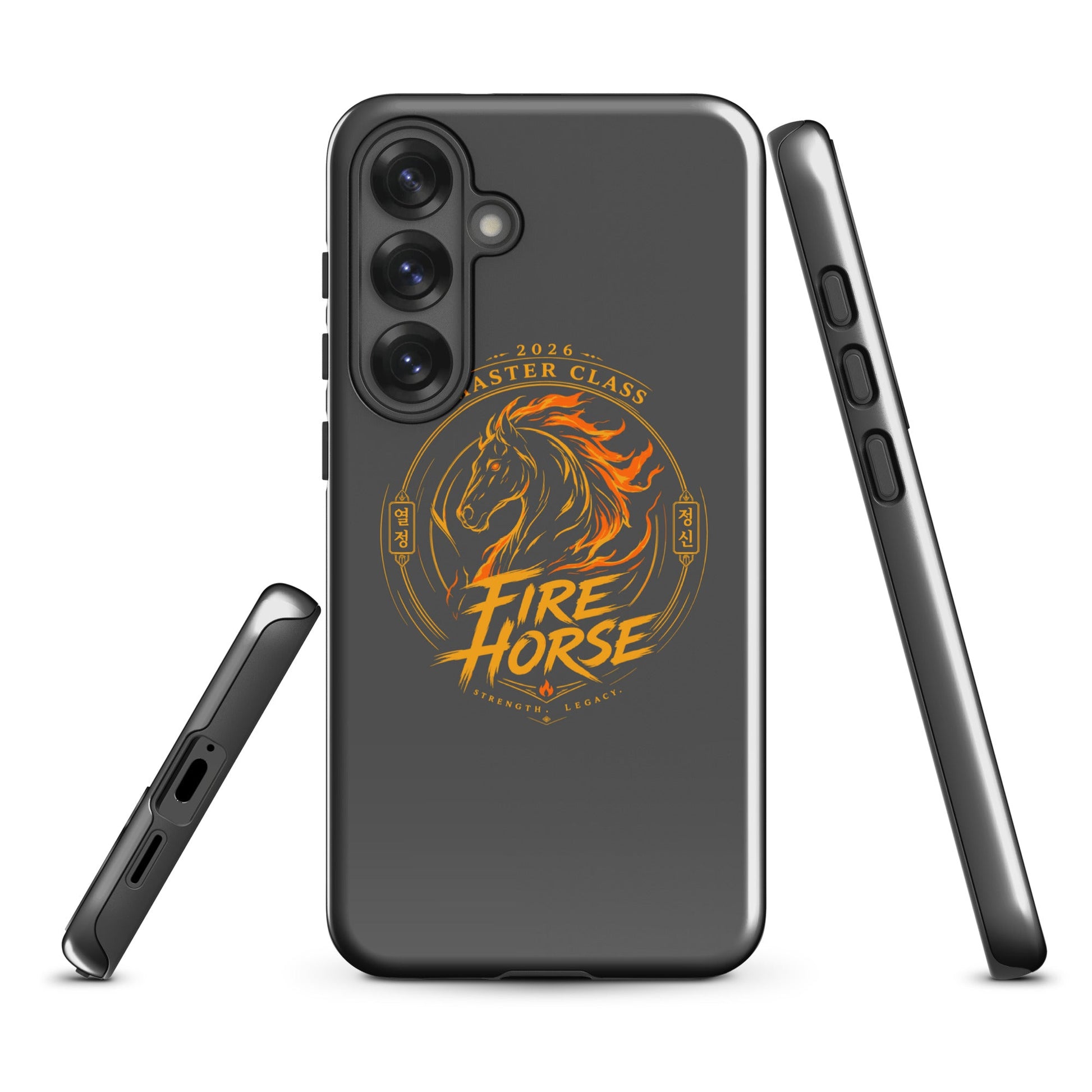 Tough Case for Samsung® | Fire Horse Masters | Crest Logo