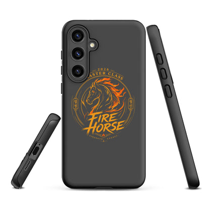 Tough Case for Samsung® | Fire Horse Masters | Crest Logo