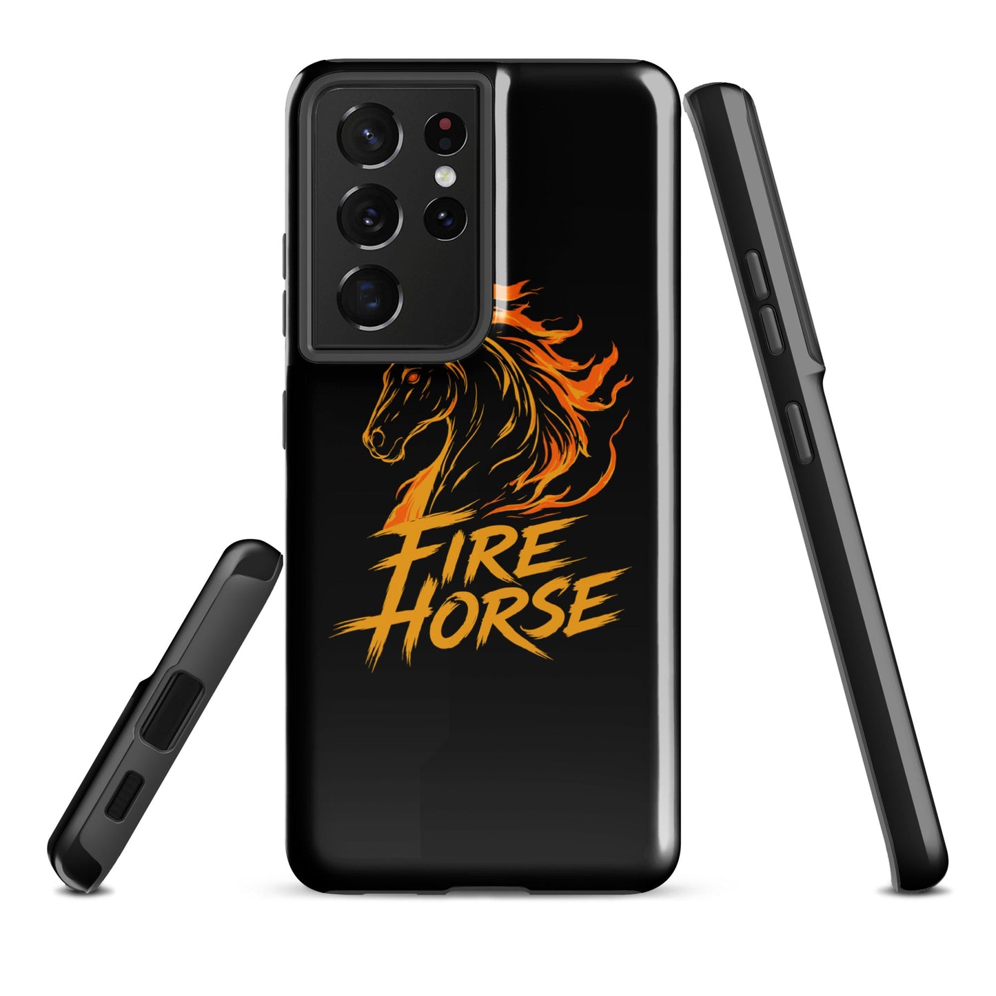 Tough Case for Samsung® | Fire Horse Masters | Emblem Logo