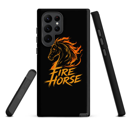 Tough Case for Samsung® | Fire Horse Masters | Emblem Logo