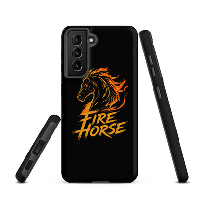 Tough Case for Samsung® | Fire Horse Masters | Emblem Logo