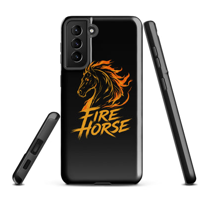 Tough Case for Samsung® | Fire Horse Masters | Emblem Logo