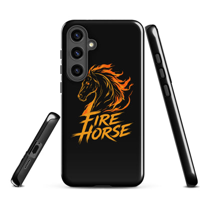 Tough Case for Samsung® | Fire Horse Masters | Emblem Logo