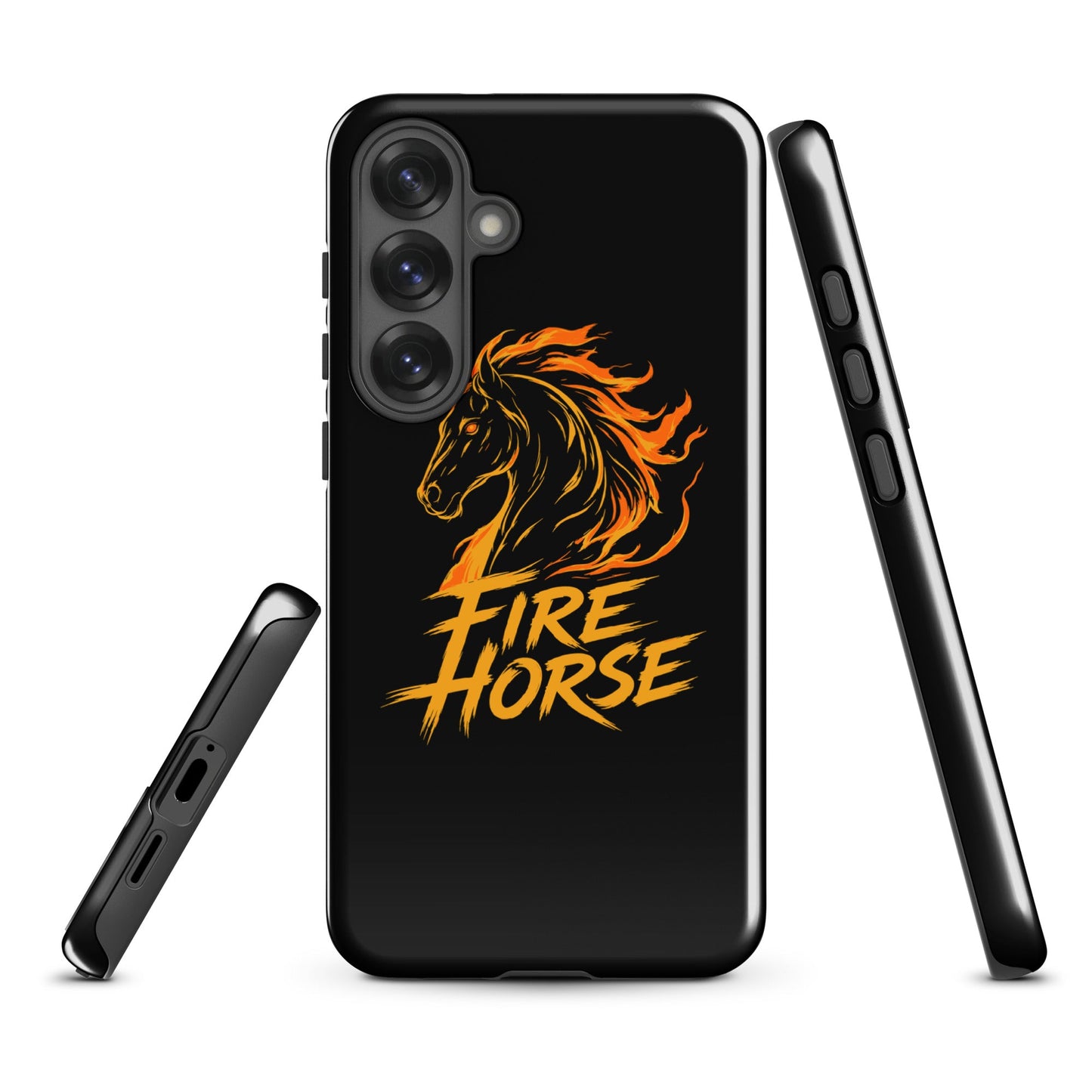 Tough Case for Samsung® | Fire Horse Masters | Emblem Logo