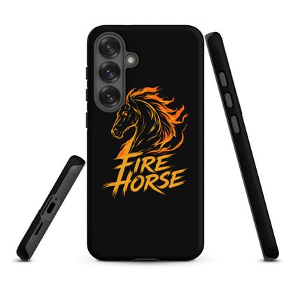 Tough Case for Samsung® | Fire Horse Masters | Emblem Logo
