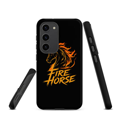 Tough Case for Samsung® | Fire Horse Masters | Emblem Logo