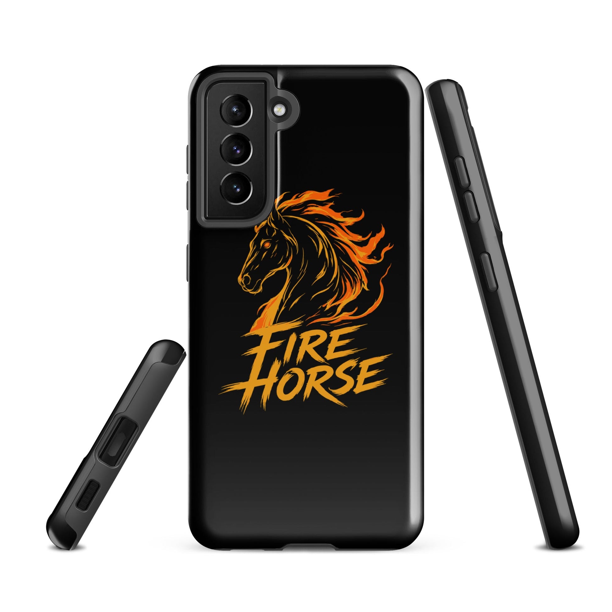 Tough Case for Samsung® | Fire Horse Masters | Emblem Logo