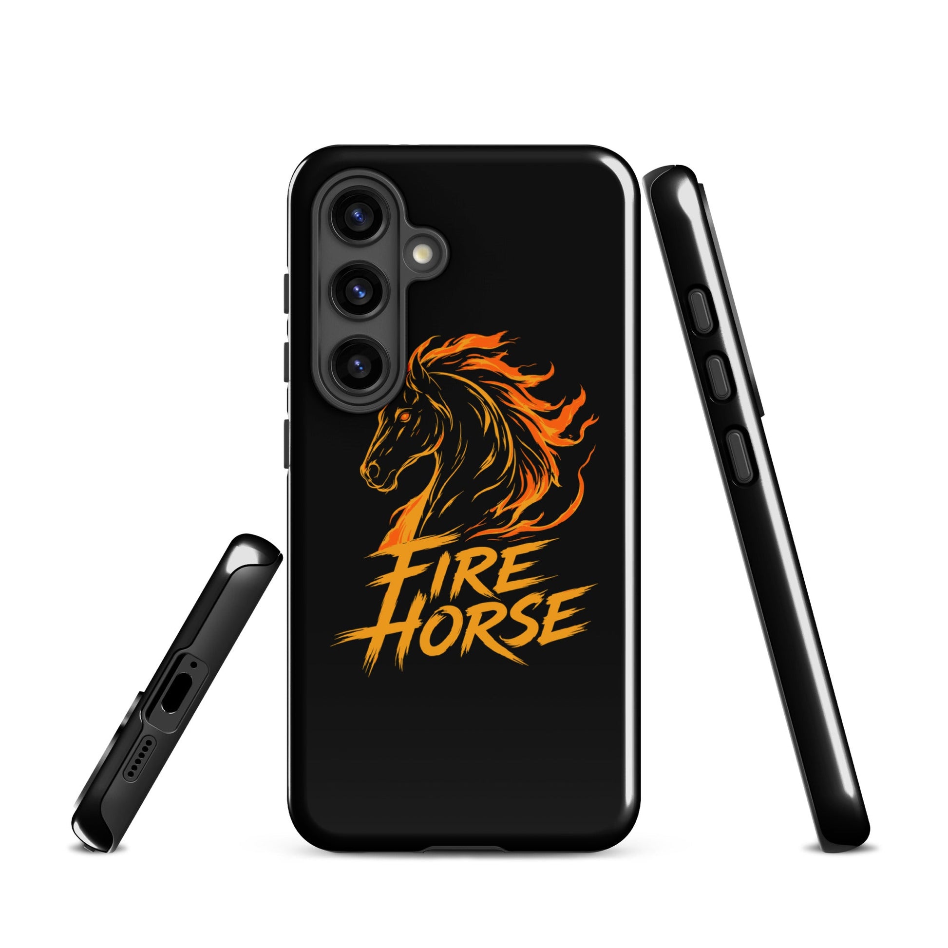 Tough Case for Samsung® | Fire Horse Masters | Emblem Logo