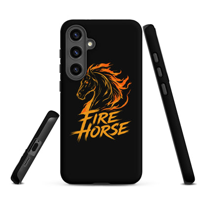 Tough Case for Samsung® | Fire Horse Masters | Emblem Logo