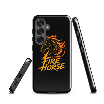 Tough Case for Samsung® | Fire Horse Masters | Emblem Logo