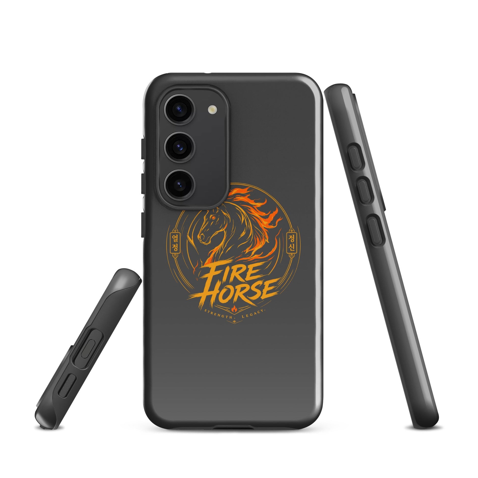 Tough Case for Samsung® | Fire Horse Masters | Vanguard Logo