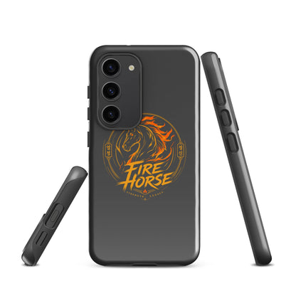Tough Case for Samsung® | Fire Horse Masters | Vanguard Logo