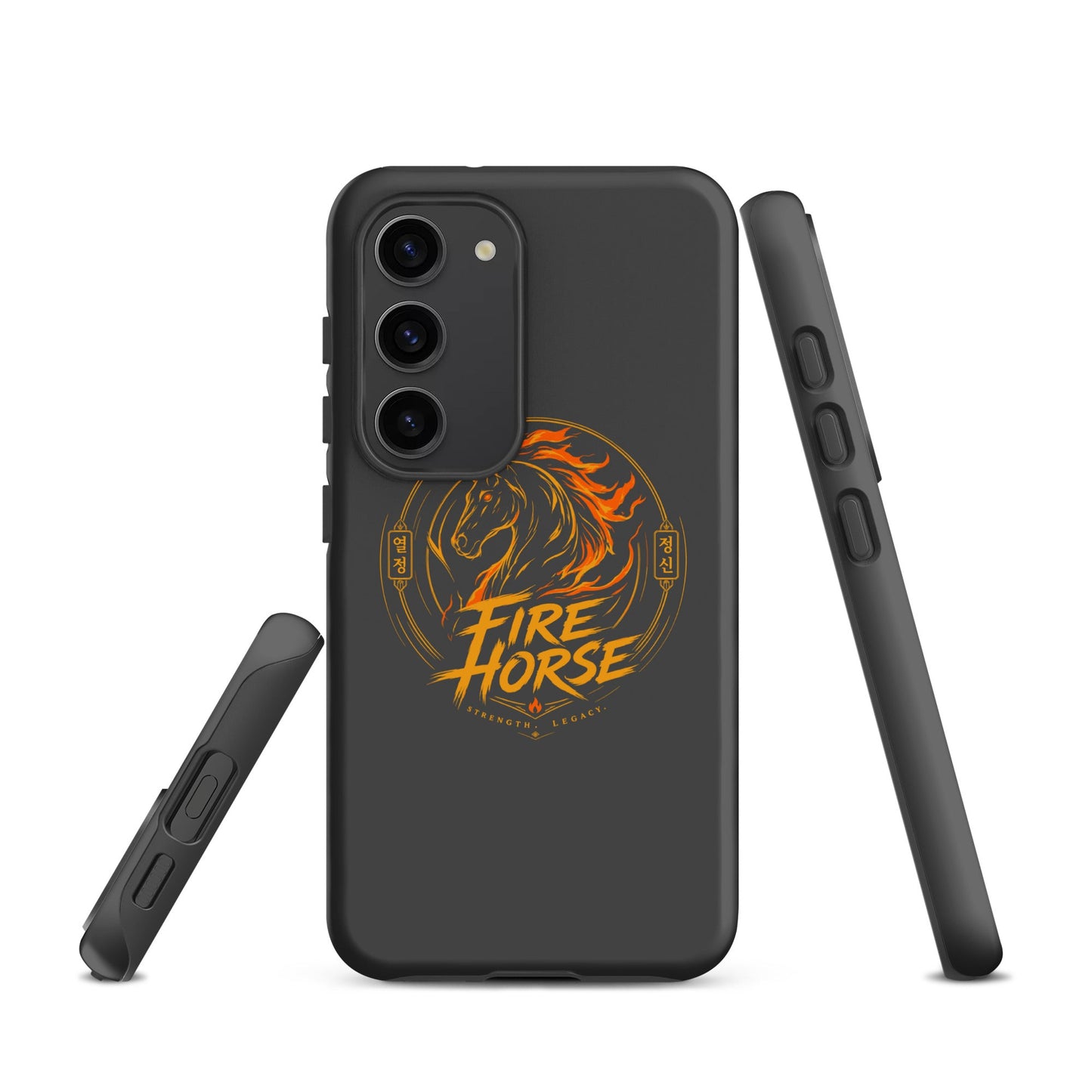 Tough Case for Samsung® | Fire Horse Masters | Vanguard Logo