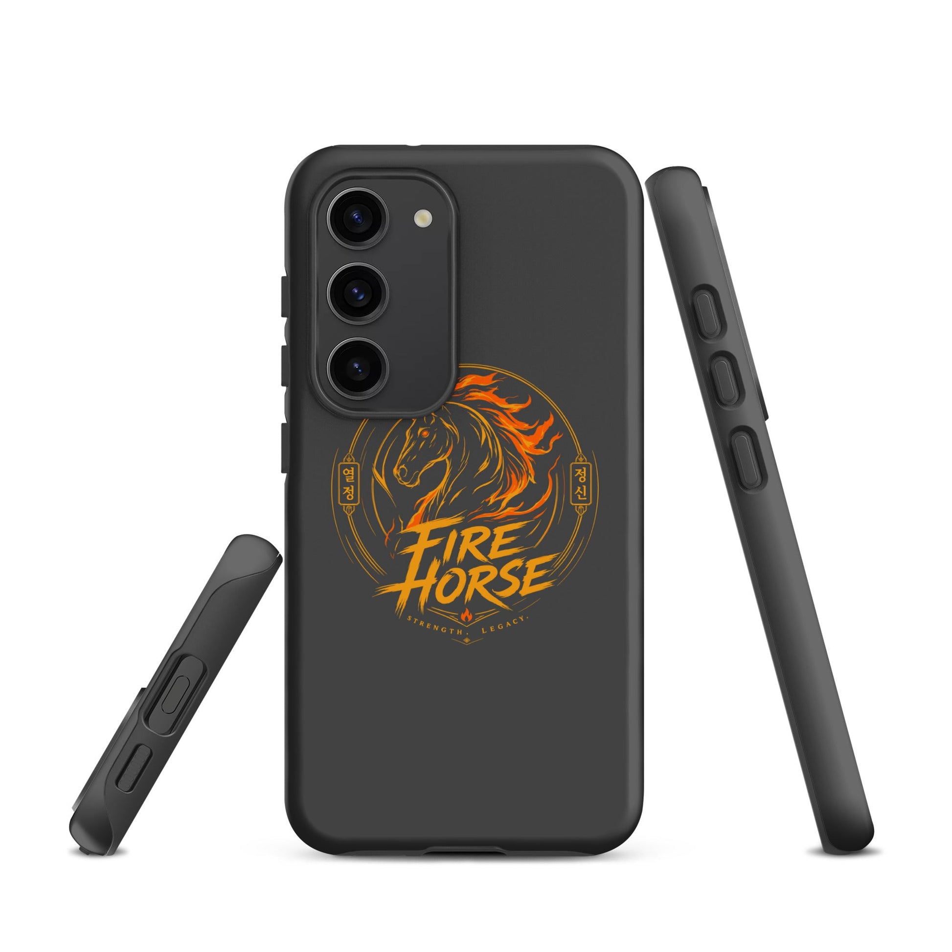 Tough Case for Samsung® | Fire Horse Masters | Vanguard Logo
