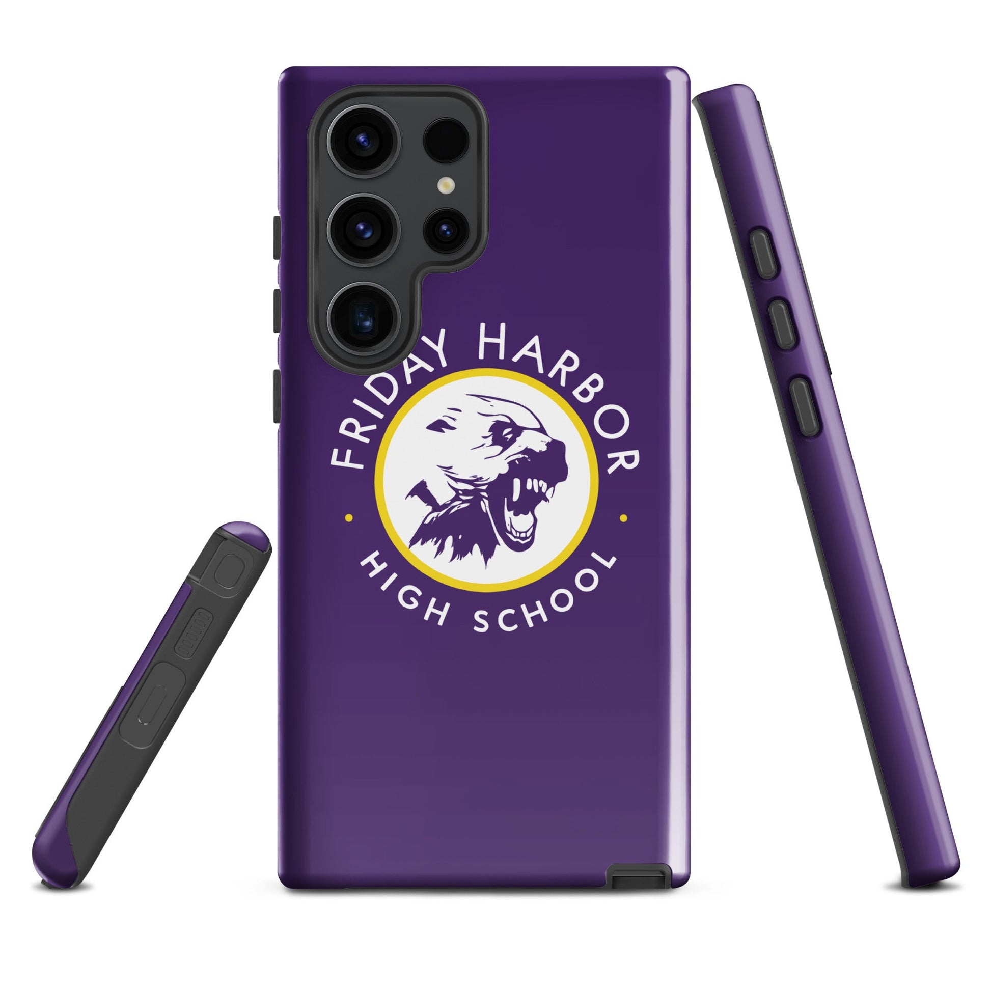 Tough Case for Samsung® | Friday Harbor Girls Basketball | Alt Logo