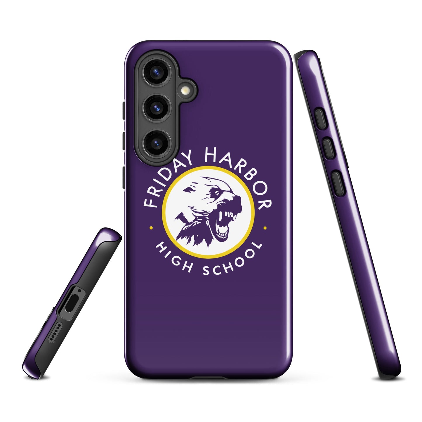Tough Case for Samsung® | Friday Harbor Girls Basketball | Alt Logo