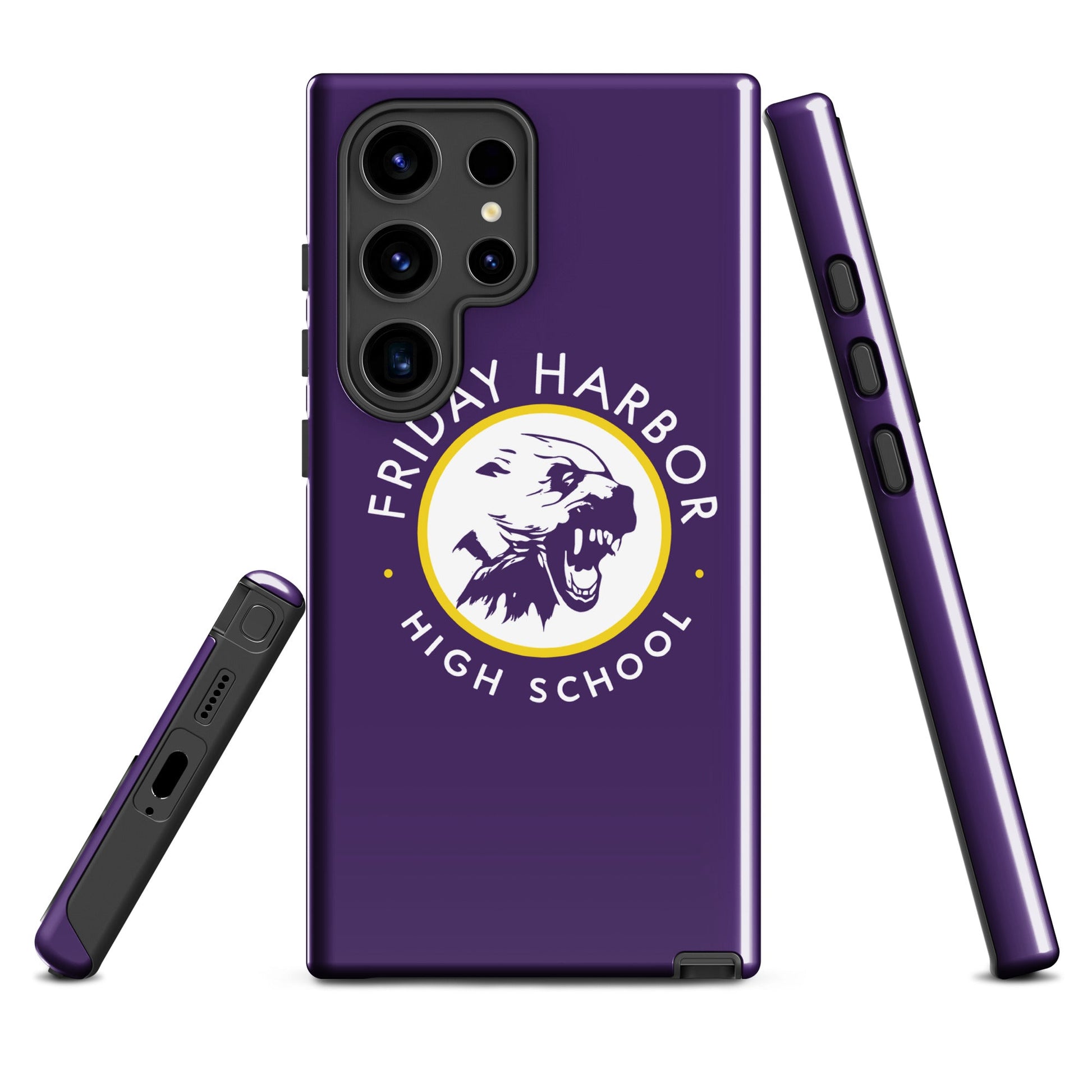 Tough Case for Samsung® | Friday Harbor Girls Basketball | Alt Logo