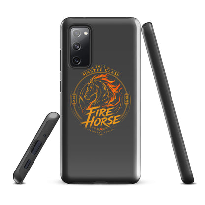 Tough Case for Samsung® | Fire Horse Masters | Crest Logo