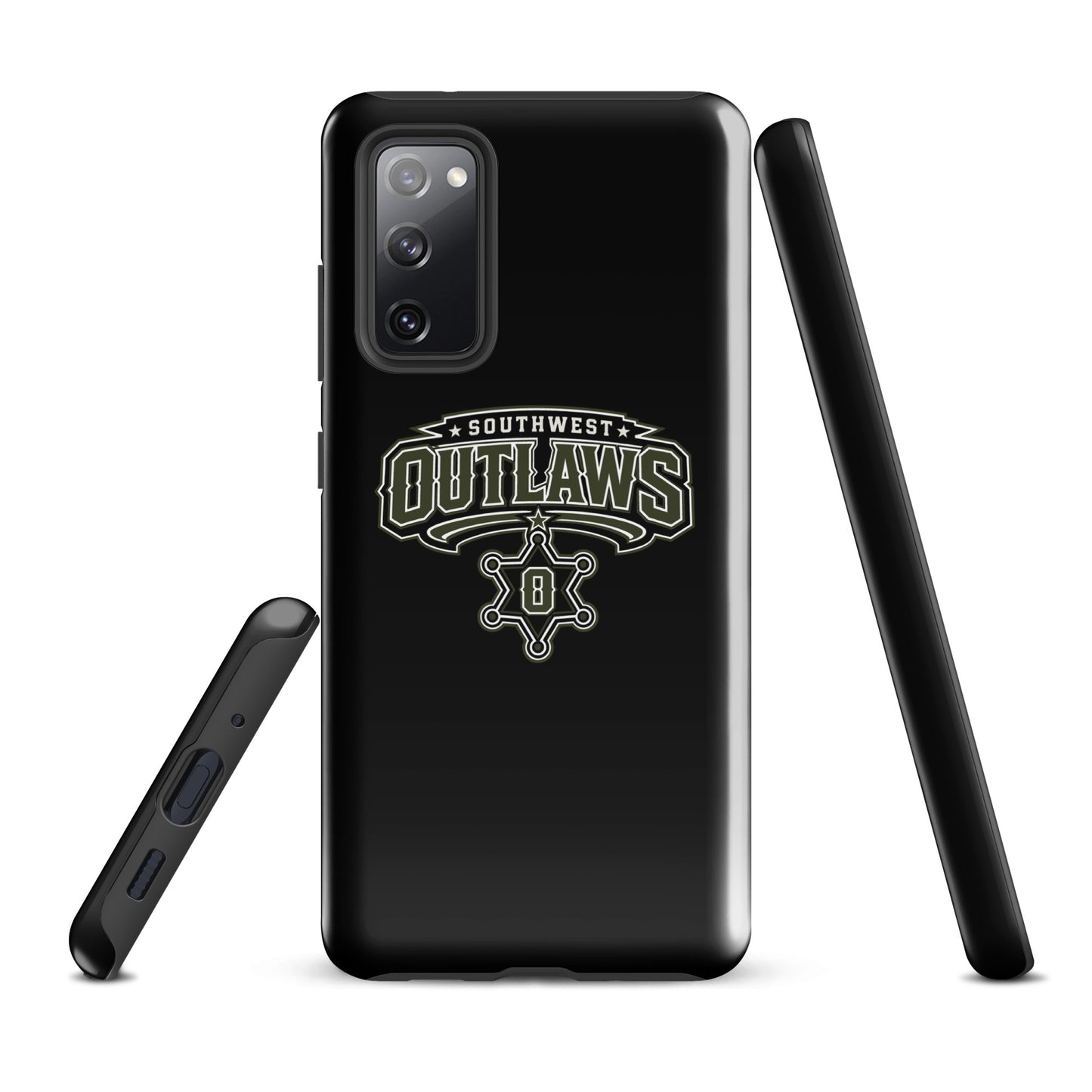 Tough Case for Samsung® | Southwest Outlaws | Frontier Athletics Logo