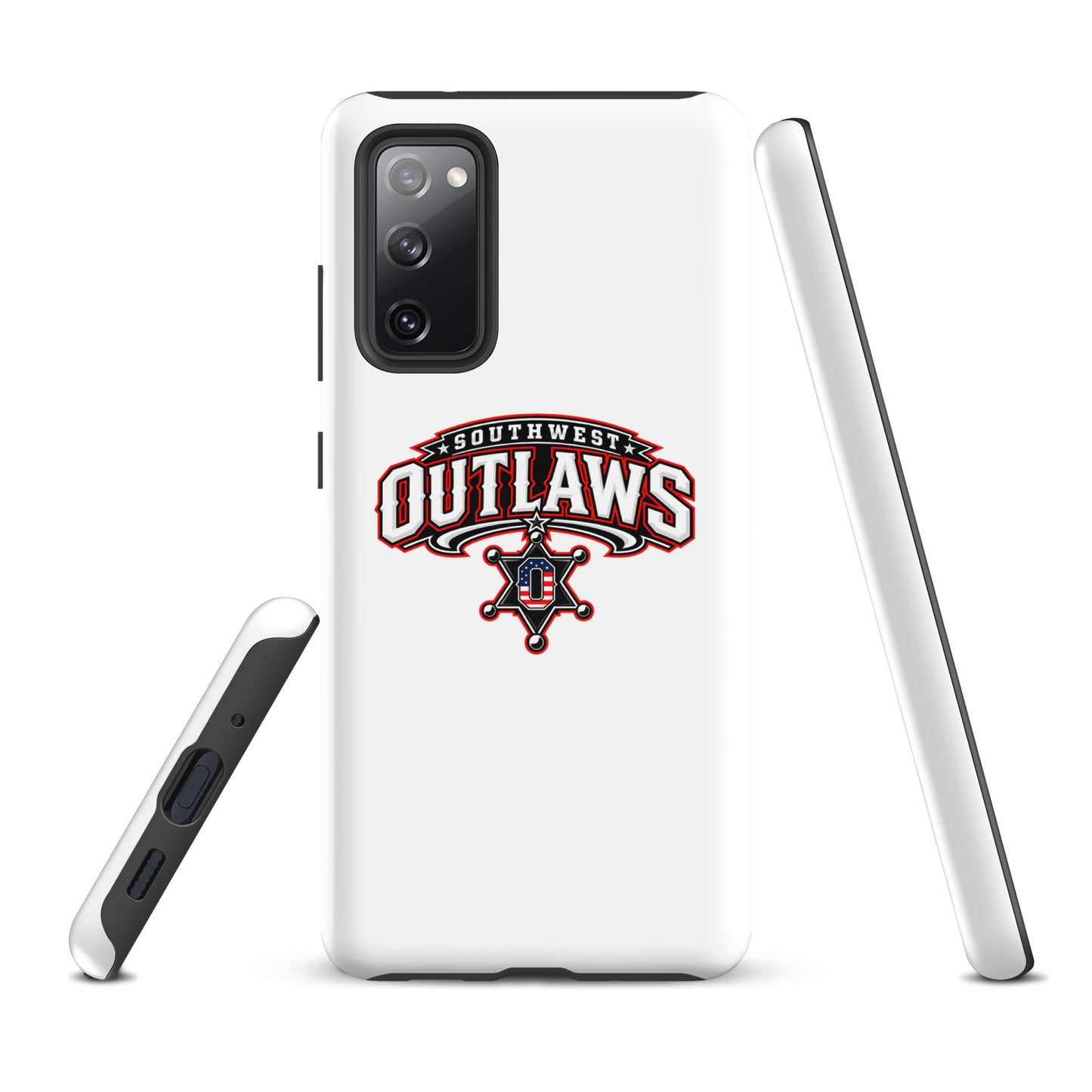 Tough Case for Samsung® | Southwest Outlaws | Vanguard Logo