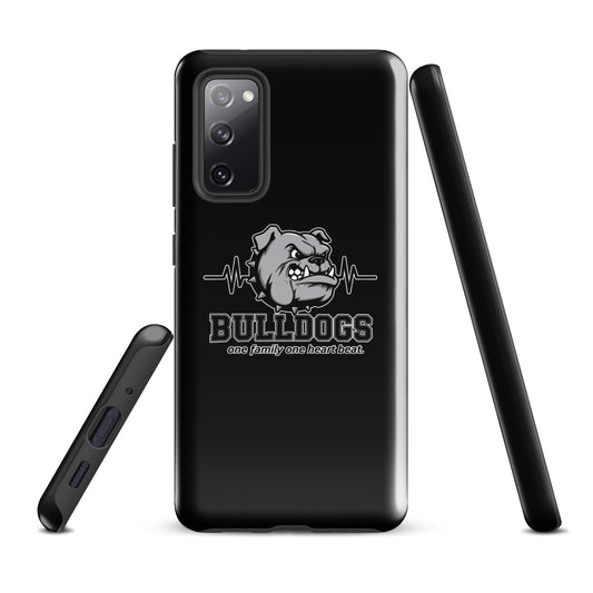 Tough Case for Samsung® | Celina Recreational Football Black | Bulldogs Crest Logo