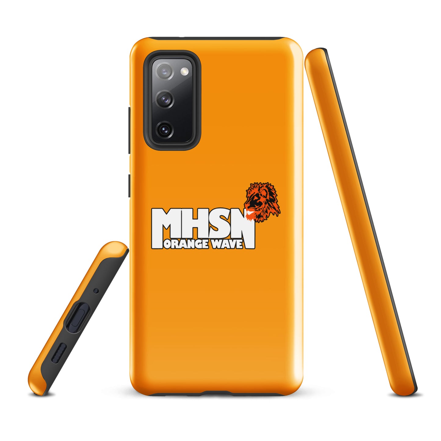 Tough Case for Samsung® | Orange Wave Marching Band | Crest Logo
