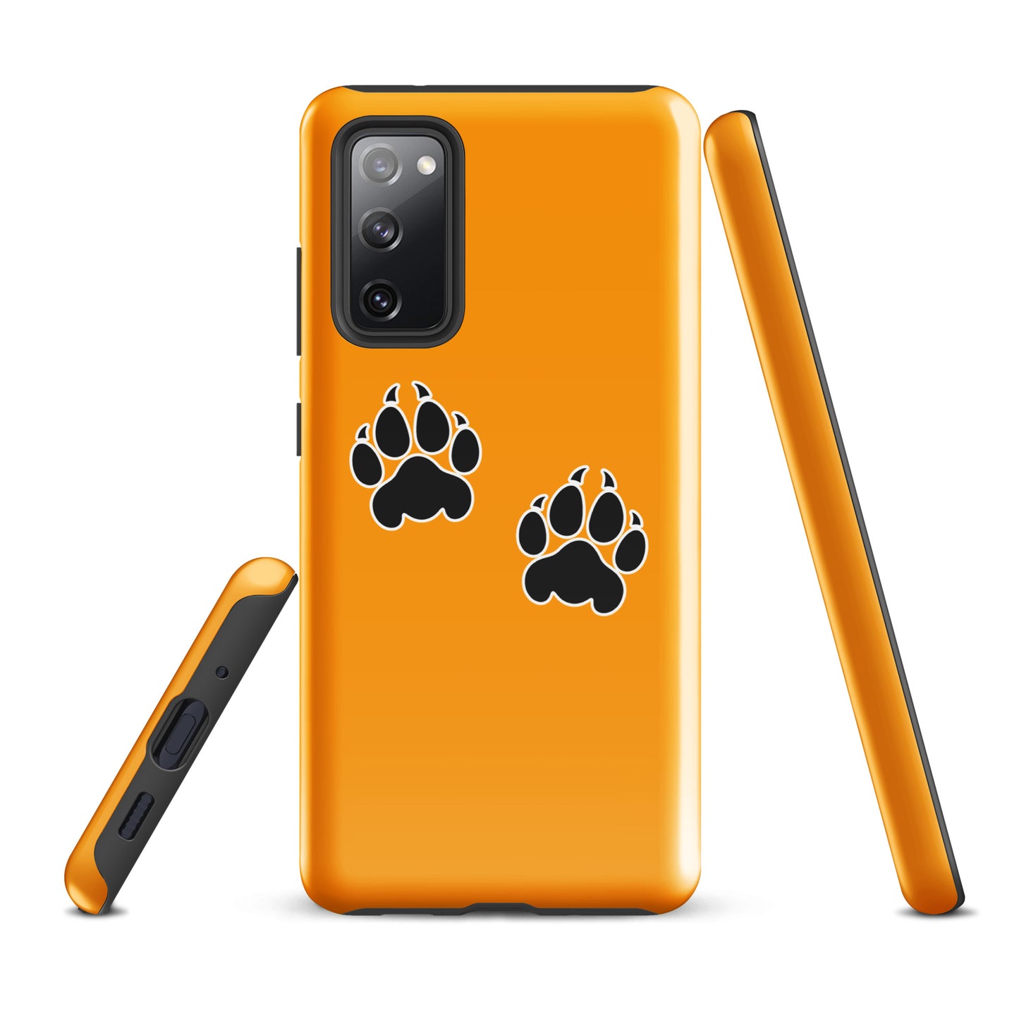 Tough Case for Samsung® | Orange Wave Marching Band | Paw Mark Logo