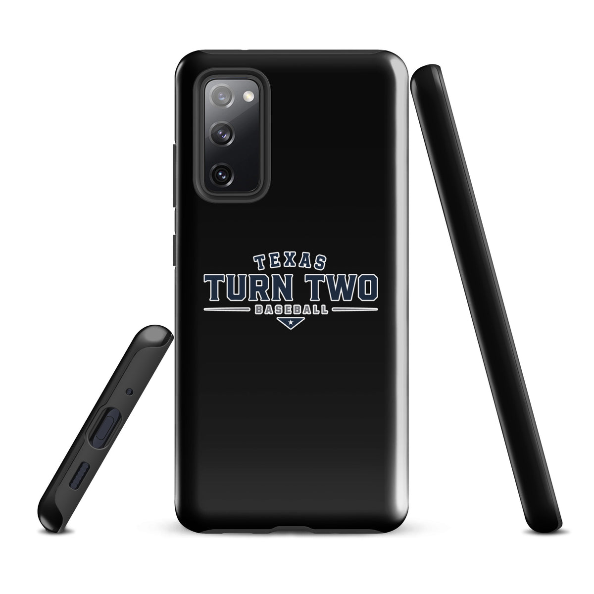 Tough Case for Samsung® | Texas Turn Two Baseball | Modern Script Logo