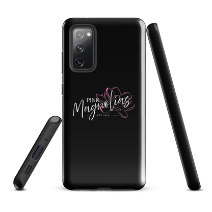 Tough Case for Samsung® | Pink Magnolias Dance | Modern Script Logo