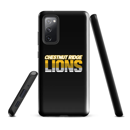 Tough Case for Samsung® | Chestnut Ridge Lions Football | Script Logo