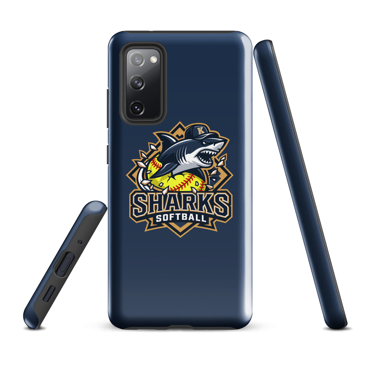 Tough Case for Samsung® | Sharks Diamond Sports | Crest Logo
