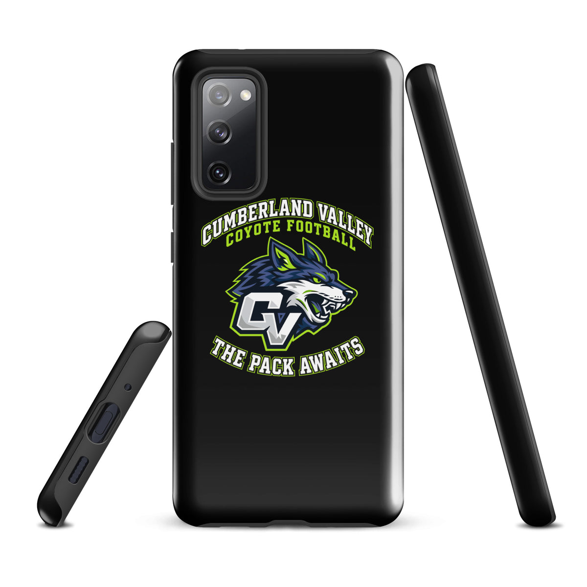 Tough Case for Samsung® | Cumberland Valley Coyotes Football | Emblem Logo